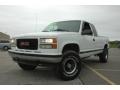Olympic White - Sierra 1500 SLT Extended Cab 4x4 Photo No. 3
