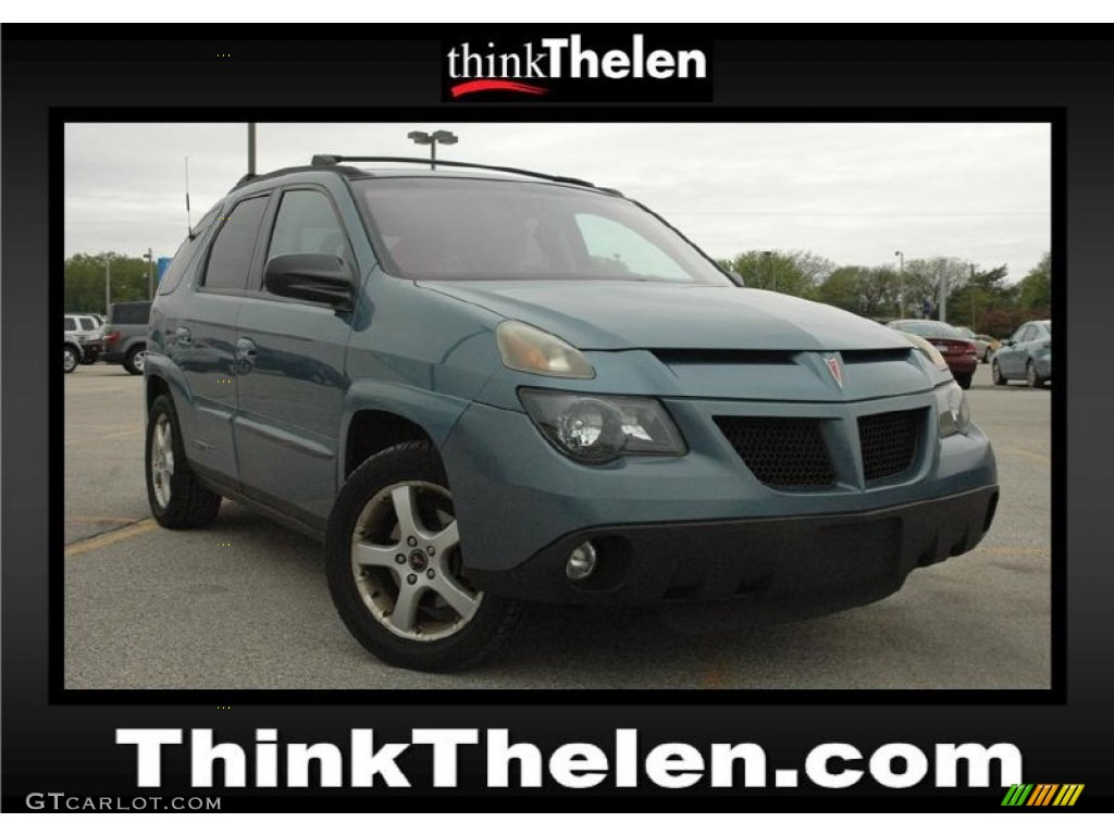 2002 Aztek AWD - Steel Blue Metallic / Dark Gray photo #1