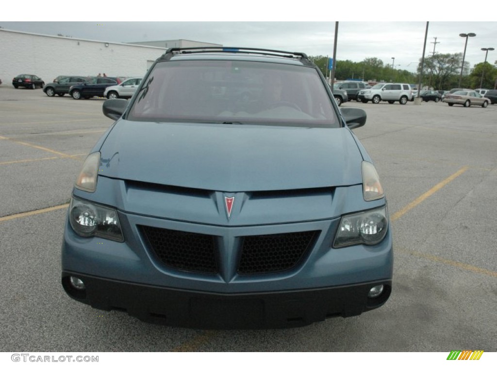 2002 Aztek AWD - Steel Blue Metallic / Dark Gray photo #2