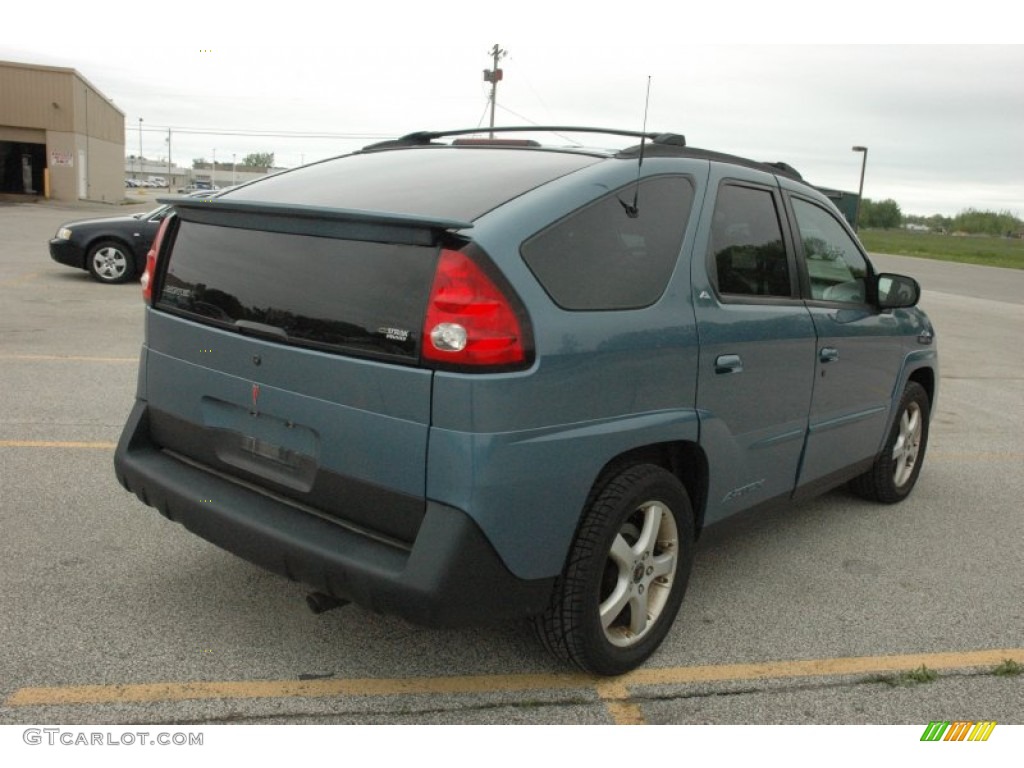 2002 Aztek AWD - Steel Blue Metallic / Dark Gray photo #4