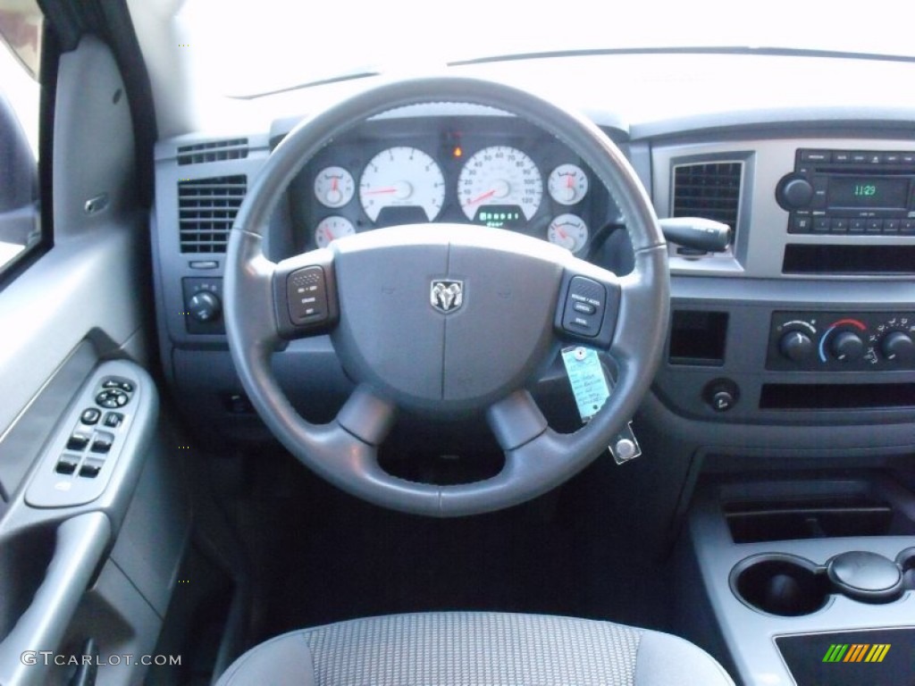 2007 Ram 1500 Sport Quad Cab - Mineral Gray Metallic / Medium Slate Gray photo #25