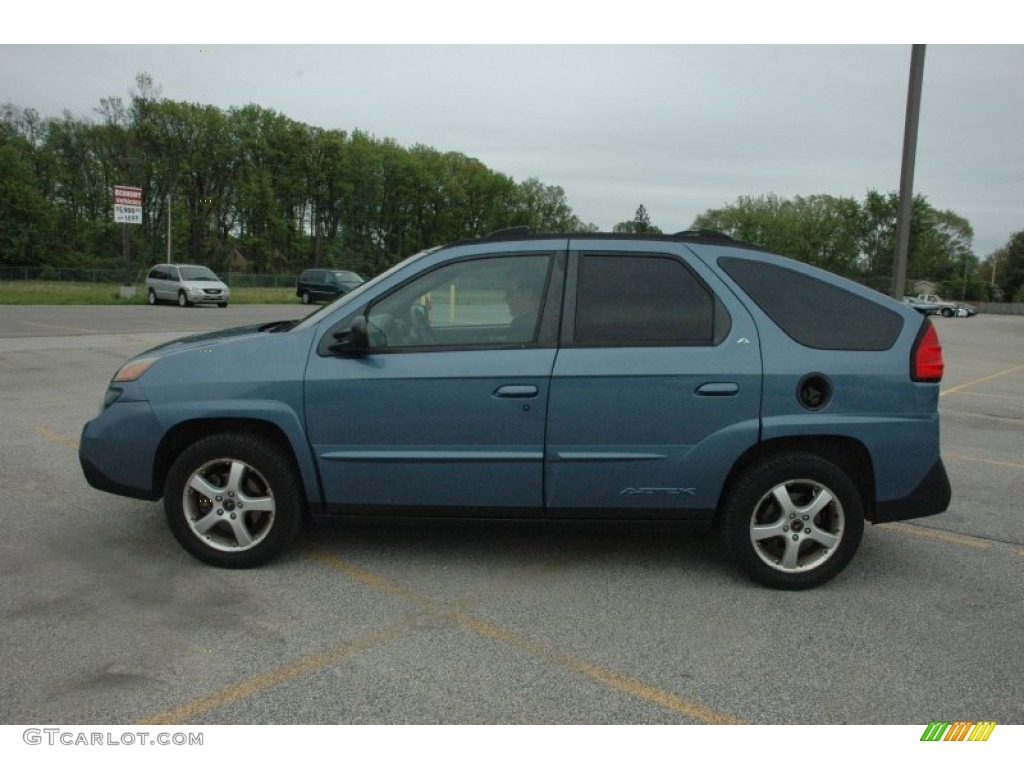 Steel Blue Metallic 2002 Pontiac Aztek AWD Exterior Photo #49965882