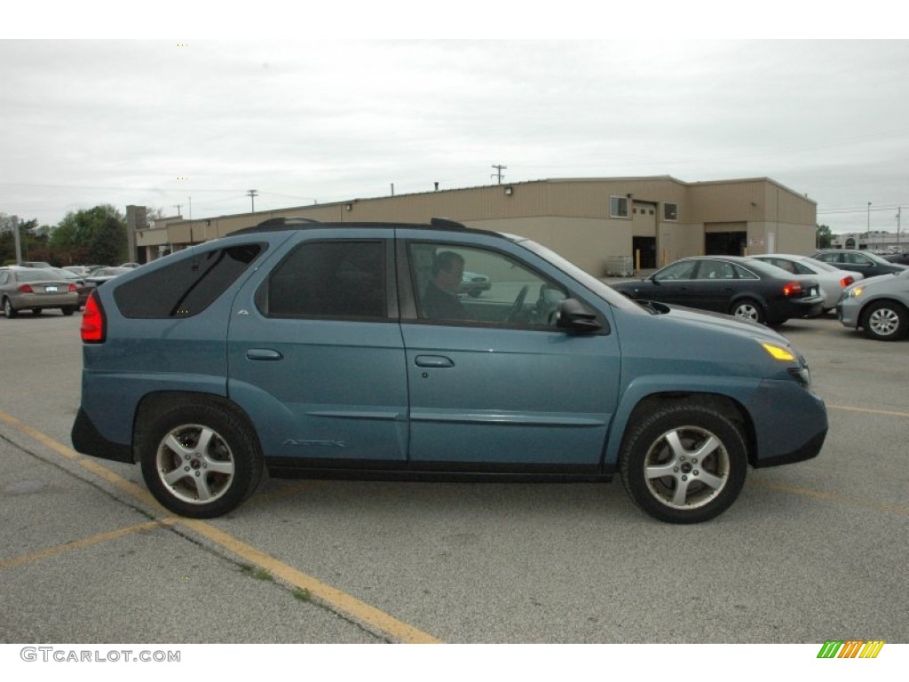 Steel Blue Metallic 2002 Pontiac Aztek AWD Exterior Photo #49965888
