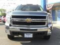 2007 Blue Granite Metallic Chevrolet Silverado 2500HD LT Extended Cab 4x4  photo #2