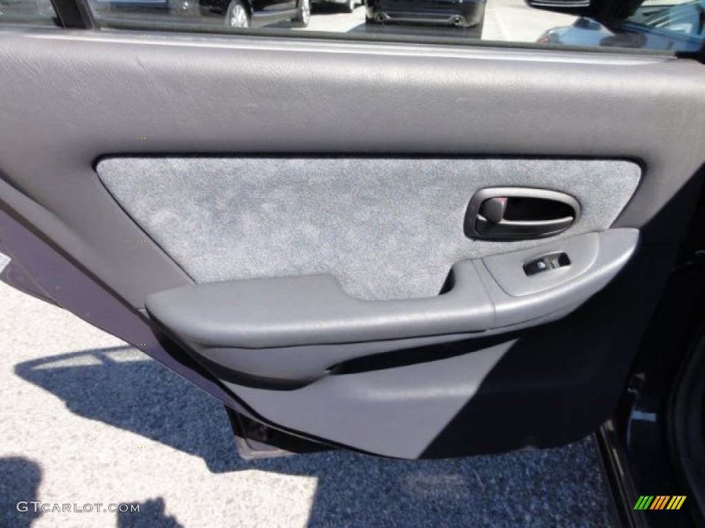 2001 Elantra GLS - Midnight Gray / Gray photo #27
