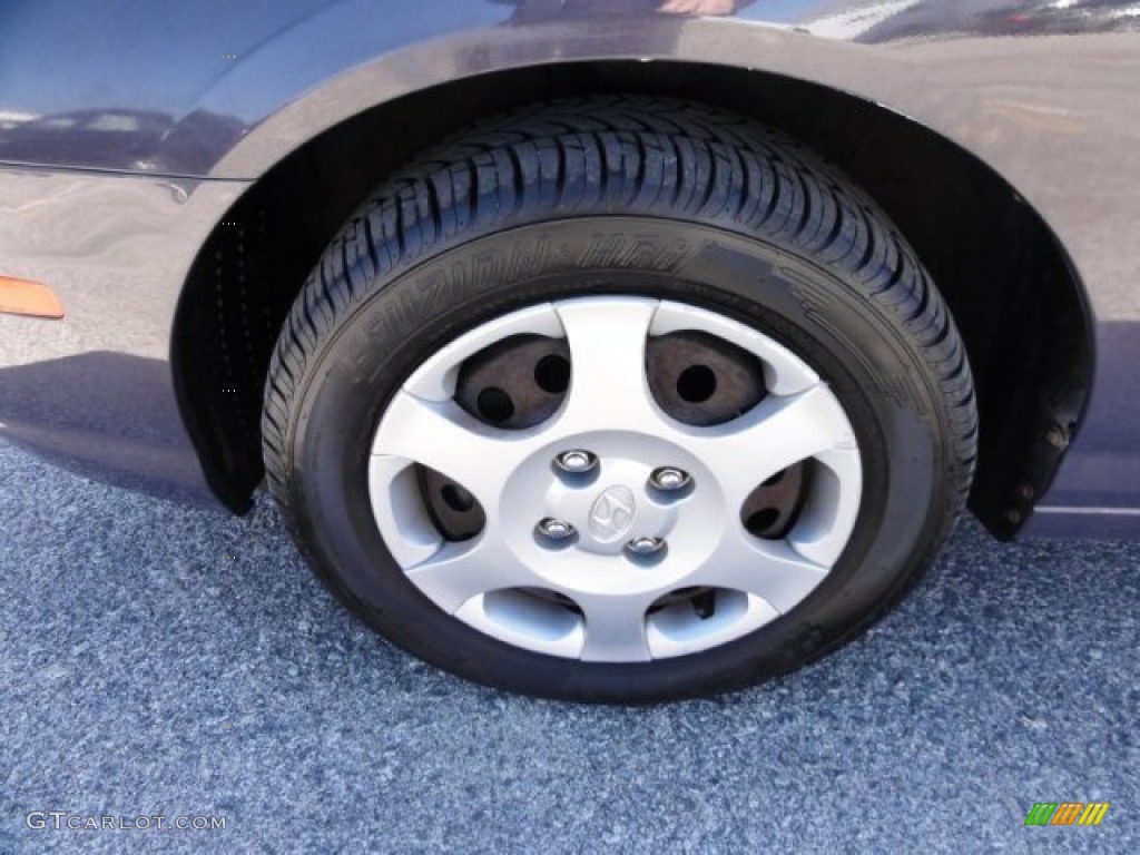 2001 Elantra GLS - Midnight Gray / Gray photo #39