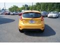 2011 Yellow Blaze Metallic Tri-Coat Ford Fiesta SES Hatchback  photo #4