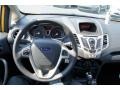 Charcoal Black/Blue Cloth Steering Wheel Photo for 2011 Ford Fiesta #49968585