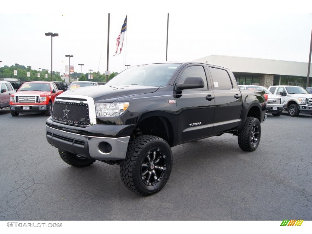 Black 2011 Toyota Tundra CrewMax 4x4 Exterior Photo #49968834