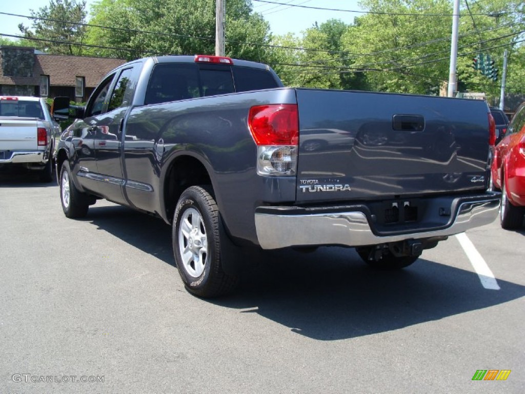 2007 Tundra SR5 Double Cab 4x4 - Slate Metallic / Black photo #6