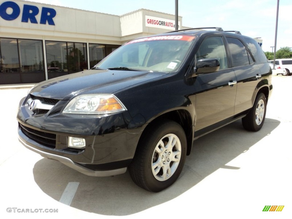 2005 MDX Touring - Nighthawk Black Pearl / Saddle photo #1