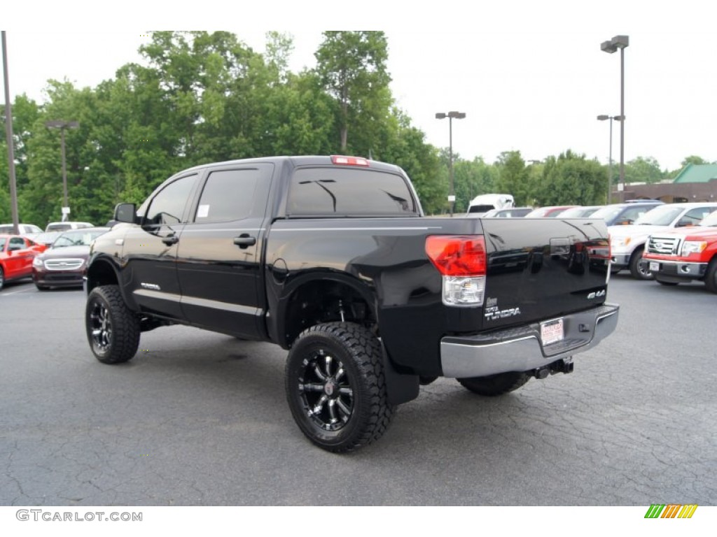 2011 Tundra CrewMax 4x4 - Black / Graphite Gray photo #38