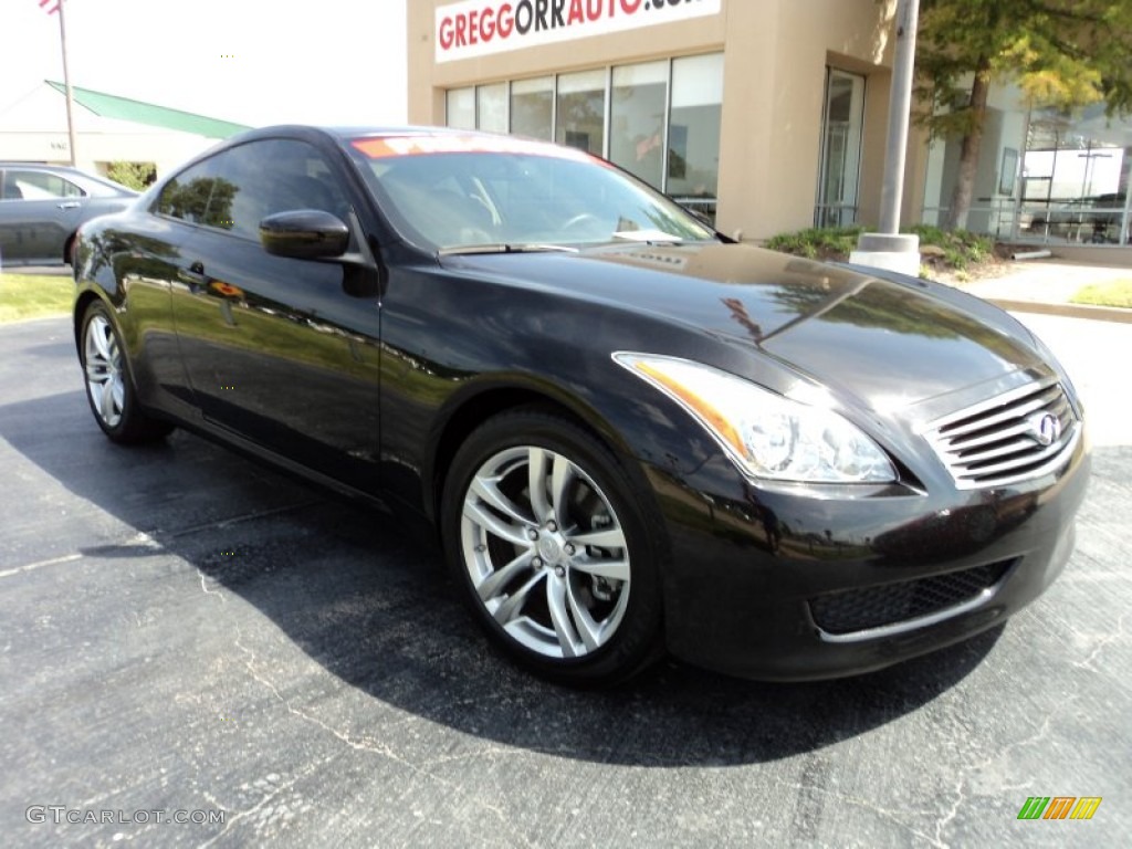 Black Obsidian 2008 Infiniti G 37 Journey Coupe Exterior Photo #49969620