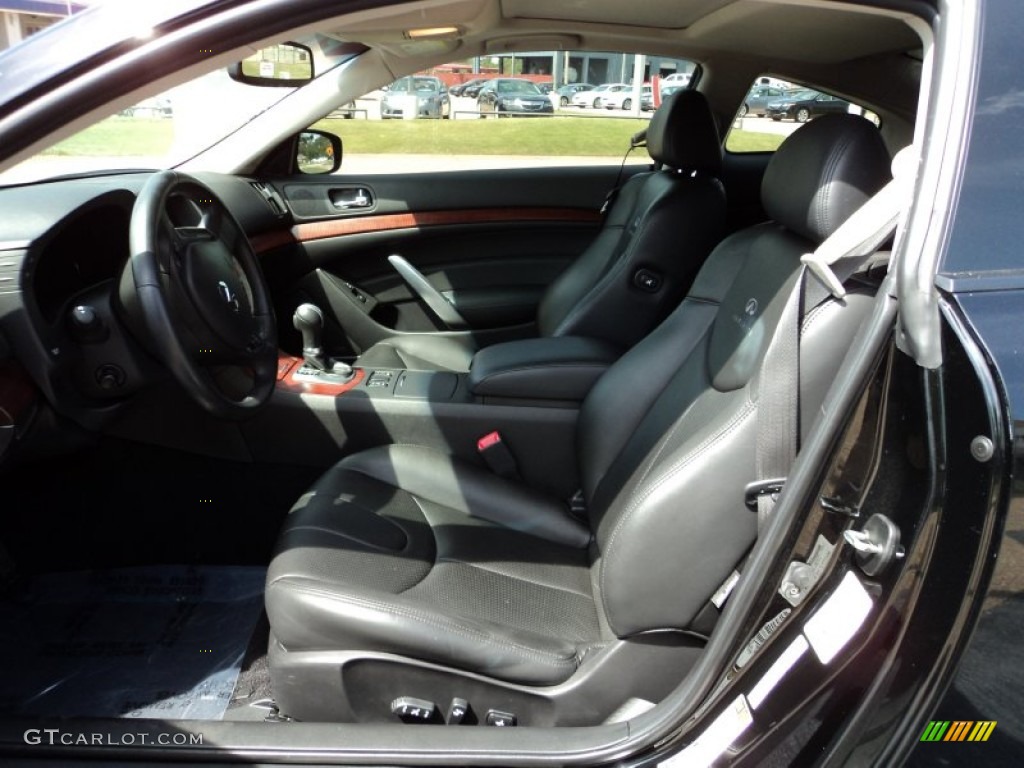 Graphite Interior 2008 Infiniti G 37 Journey Coupe Photo #49969686