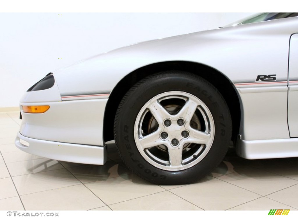 1997 Camaro RS Coupe - Sebring Silver Metallic / Dark Grey photo #16