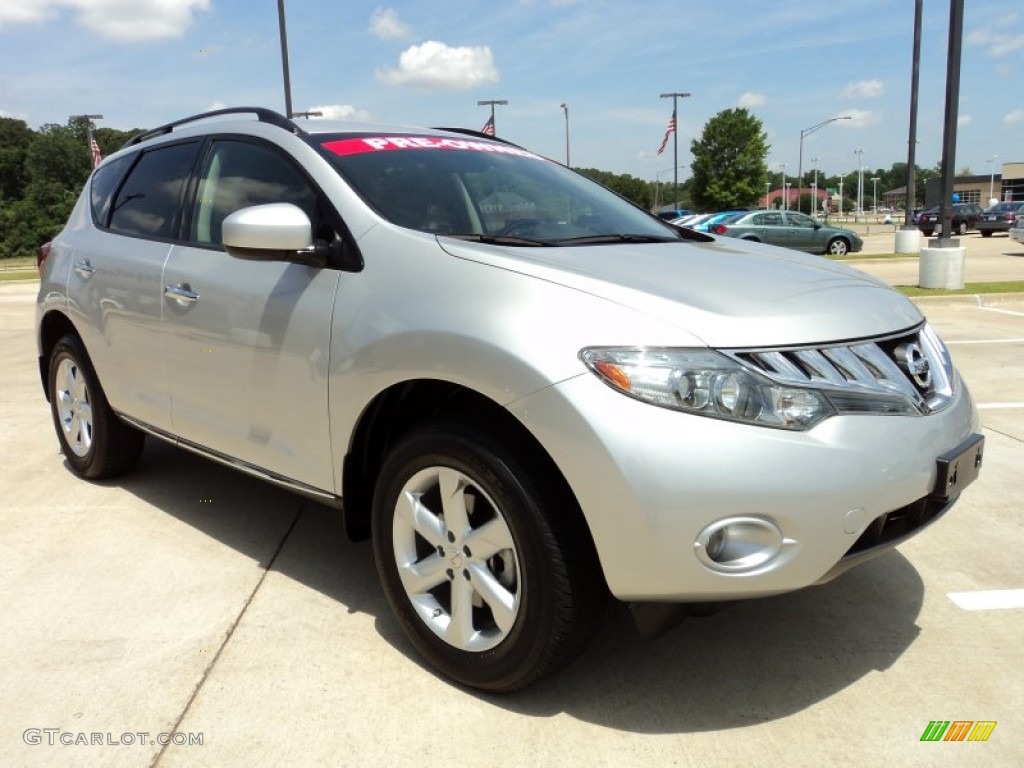 2010 Murano SL AWD - Brilliant Silver Metallic / Black photo #2