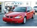 2000 Bright Red Pontiac Grand Am SE Sedan  photo #4