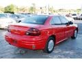 2000 Bright Red Pontiac Grand Am SE Sedan  photo #7