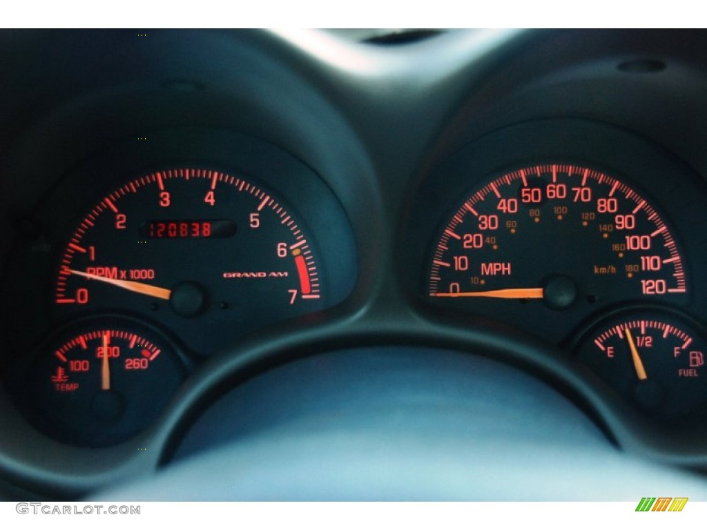 2000 Pontiac Grand Am SE Sedan Gauges Photos