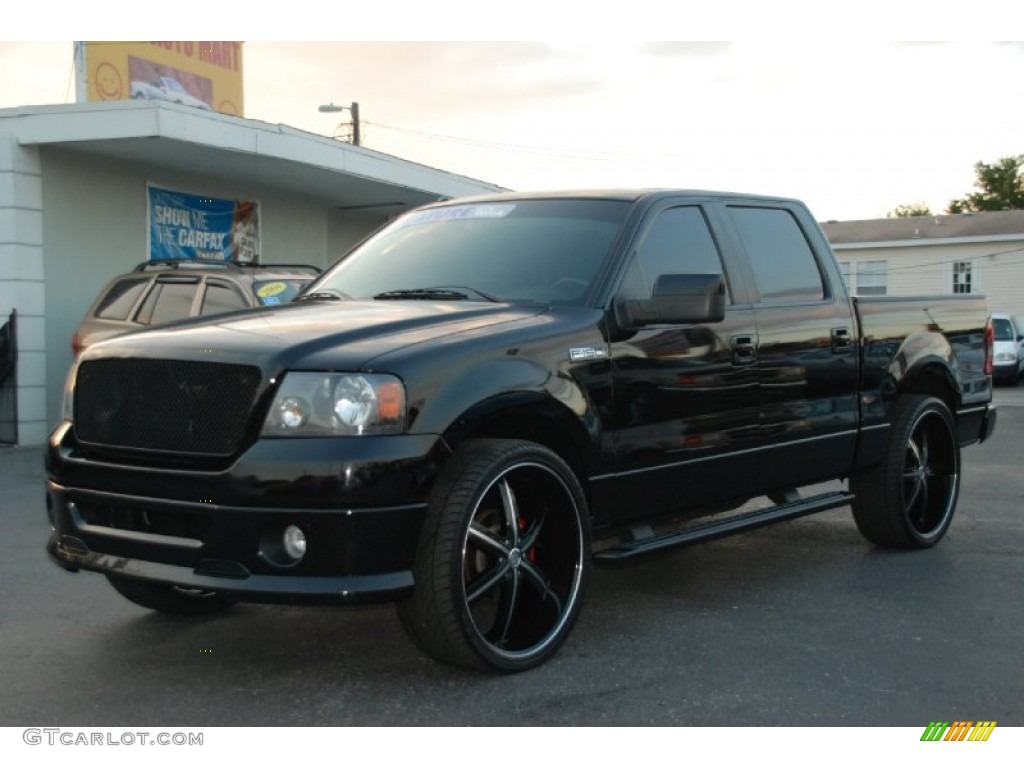 Black 2007 Ford F150 FX2 Sport SuperCrew Exterior Photo #49971705