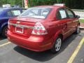 2010 Sport Red Chevrolet Aveo LT Sedan  photo #4