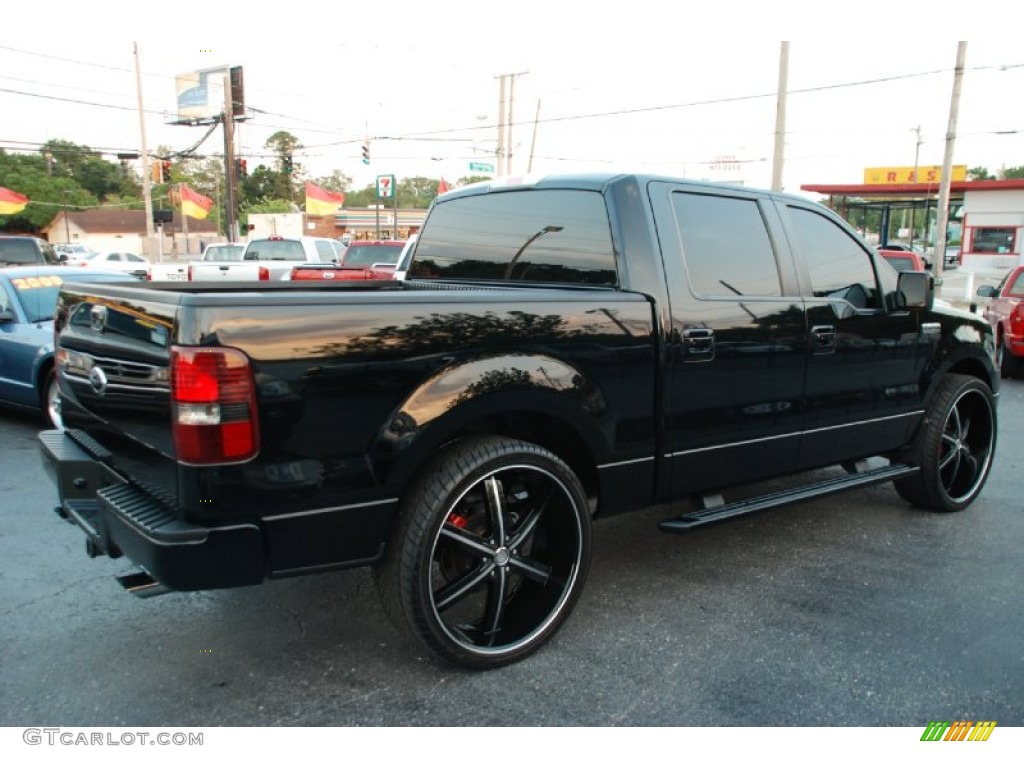 Black 2007 Ford F150 FX2 Sport SuperCrew Exterior Photo #49971780