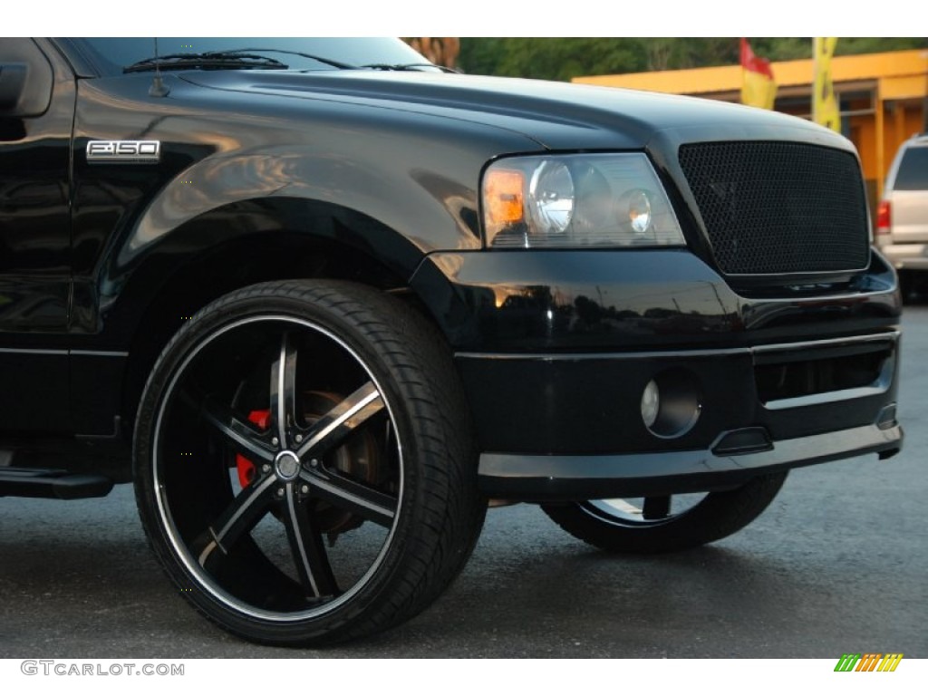 Black 2007 Ford F150 FX2 Sport SuperCrew Exterior Photo #49971843