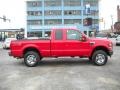 2009 Red Ford F250 Super Duty FX4 SuperCab 4x4  photo #1
