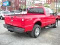 2009 Red Ford F250 Super Duty FX4 SuperCab 4x4  photo #2