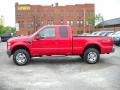 2009 Red Ford F250 Super Duty FX4 SuperCab 4x4  photo #5