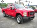 2009 Red Ford F250 Super Duty FX4 SuperCab 4x4  photo #20
