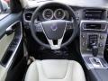 Soft Beige/Off Black 2012 Volvo S60 T5 Steering Wheel