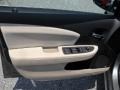 Black/Light Frost Beige 2011 Chrysler 200 LX Door Panel