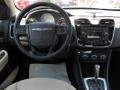 2011 Chrysler 200 Black/Light Frost Beige Interior Dashboard Photo