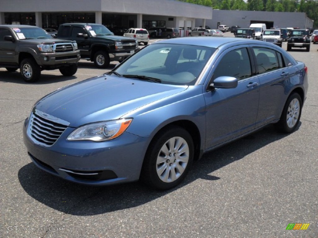 Sapphire Crystal Metallic 2011 Chrysler 200 LX Exterior Photo #49974554
