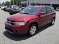 2011 Deep Cherry Red Crystal Pearl Dodge Journey Mainstreet  photo #1