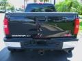 2008 Black Onyx GMC Sierra 3500HD SLT Crew Cab 4x4 Dually  photo #7