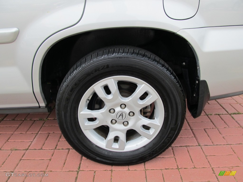 2004 MDX Touring - Starlight Silver Metallic / Ebony photo #9