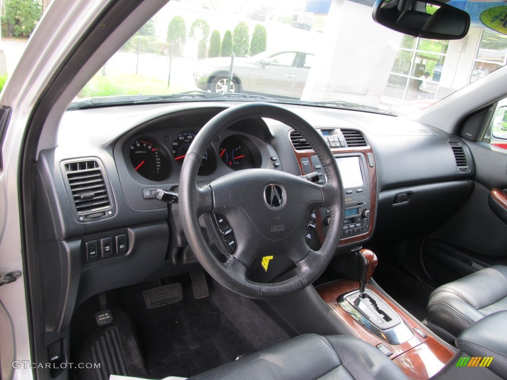 2004 MDX Touring - Starlight Silver Metallic / Ebony photo #13