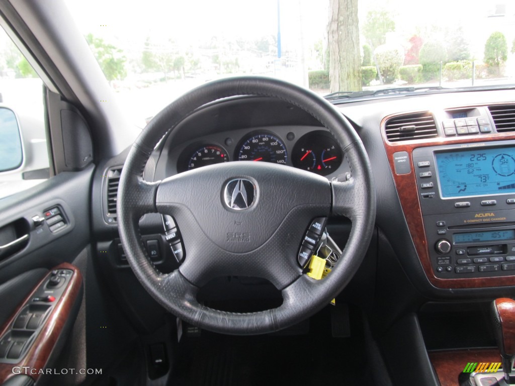 2004 MDX Touring - Starlight Silver Metallic / Ebony photo #17