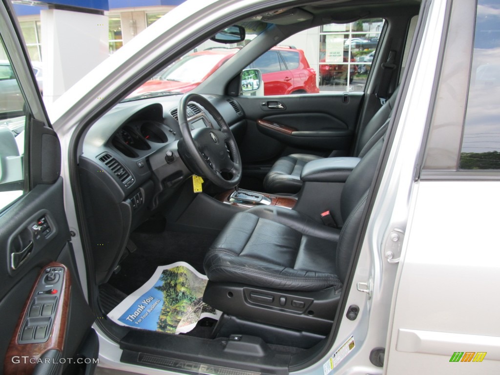 2004 MDX Touring - Starlight Silver Metallic / Ebony photo #22