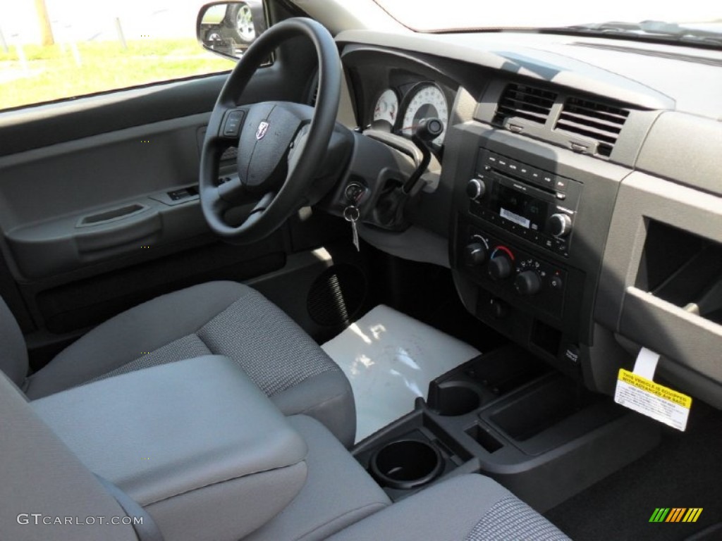 Dark Slate Gray/Medium Slate Gray Interior 2011 Dodge Dakota Big Horn Crew Cab 4x4 Photo #49976757