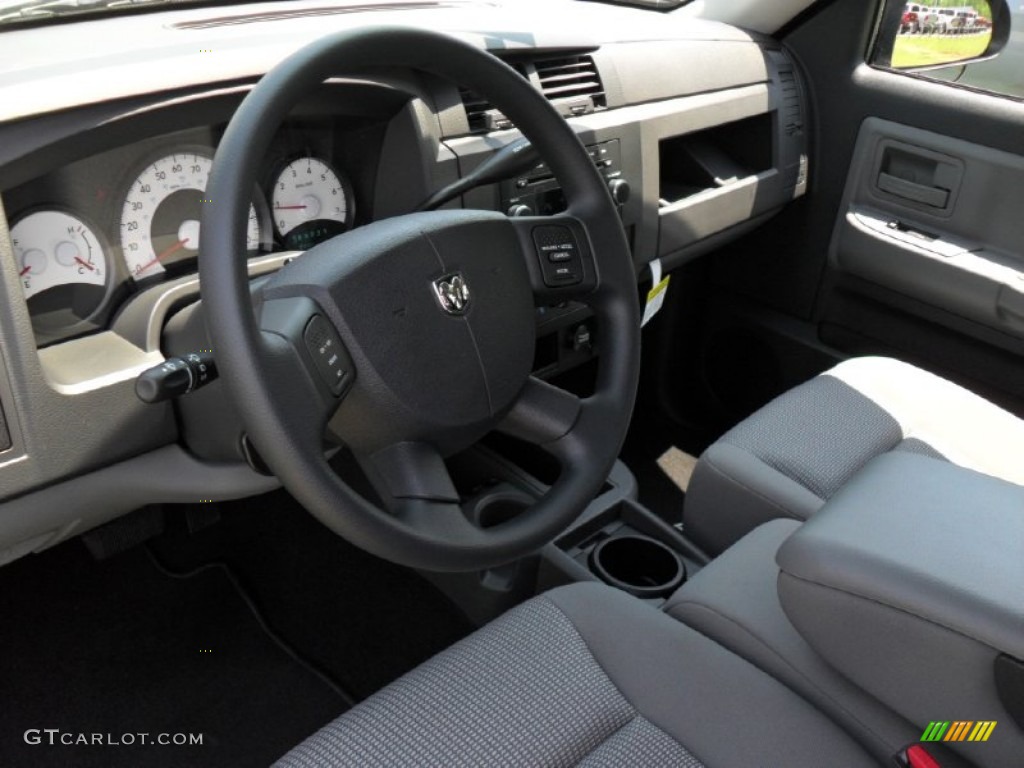 Dark Slate Gray/Medium Slate Gray Interior 2011 Dodge Dakota Big Horn Crew Cab 4x4 Photo #49976847