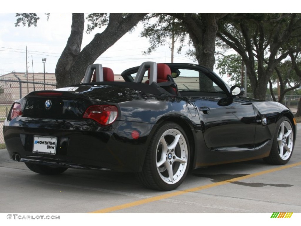Jet Black 2007 BMW Z4 3.0si Roadster Exterior Photo #49977216