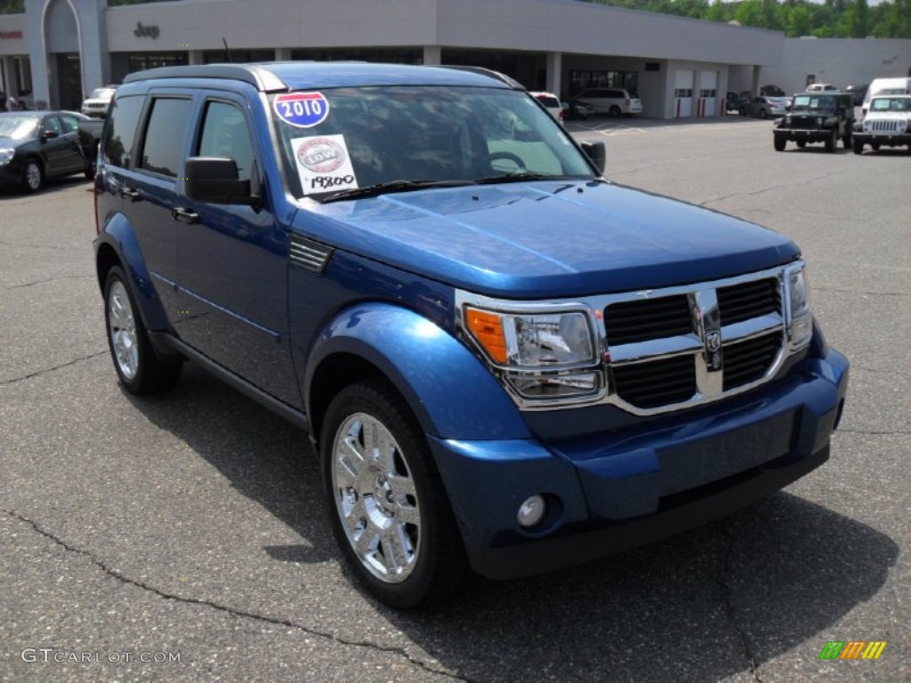 Deep Water Blue Pearl 2010 Dodge Nitro SE Exterior Photo #49977357