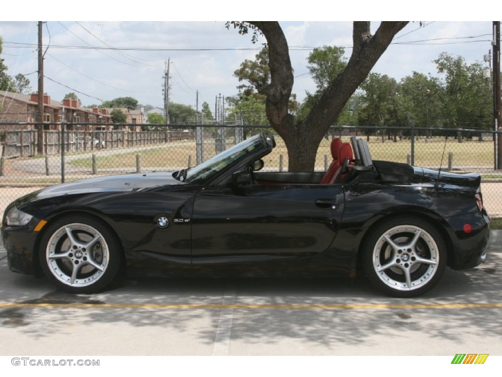 Jet Black 2007 BMW Z4 3.0si Roadster Exterior Photo #49977372