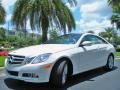 Arctic White 2010 Mercedes-Benz E 350 Coupe Exterior