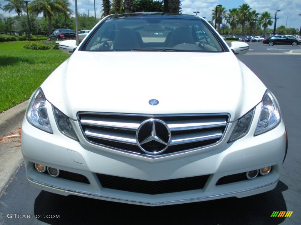 Arctic White 2010 Mercedes-Benz E 350 Coupe Exterior Photo #49977750