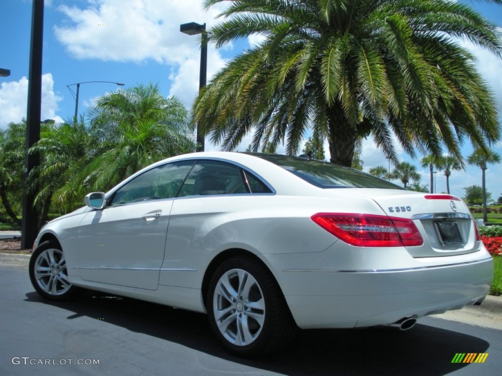 Arctic White 2010 Mercedes-Benz E 350 Coupe Exterior Photo #49977843