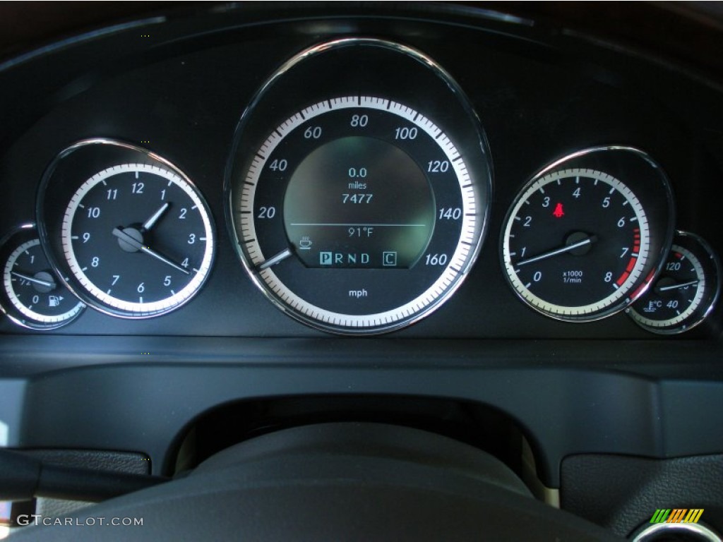 2010 Mercedes-Benz E 350 Coupe Gauges Photo #49978056